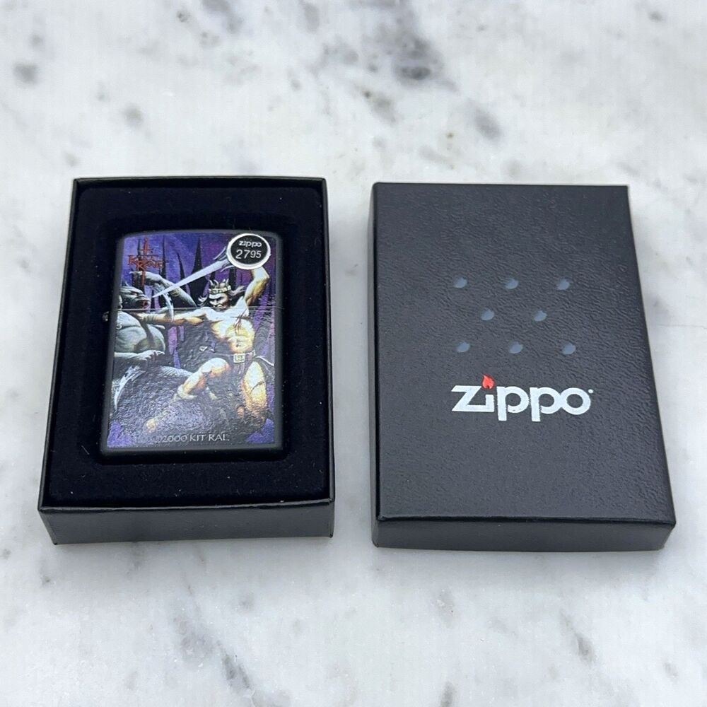 NEW in Box ZIPPO 2007 Kit Rae Barlodir Slays Shad LIGHTER  24285 RARE